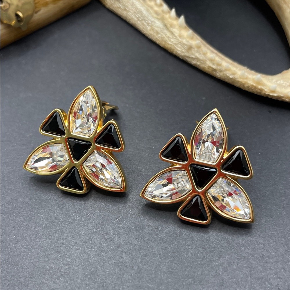Swarovski SAL clip earrings vintage 🔥 - Picture 3 of 6